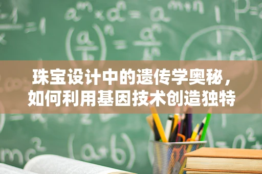 珠宝设计中的遗传学奥秘，如何利用基因技术创造独特宝石？