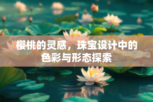 樱桃的灵感，珠宝设计中的色彩与形态探索