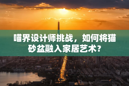 喵界设计师挑战，如何将猫砂盆融入家居艺术？