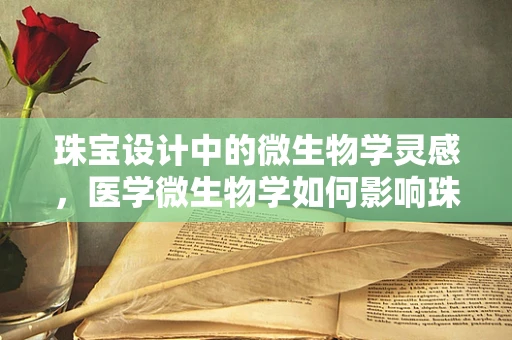 珠宝设计中的微生物学灵感，医学微生物学如何影响珠宝创作？