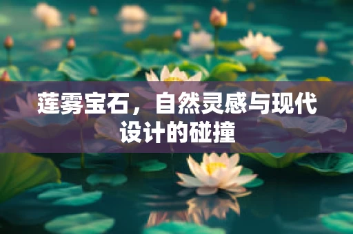 莲雾宝石，自然灵感与现代设计的碰撞