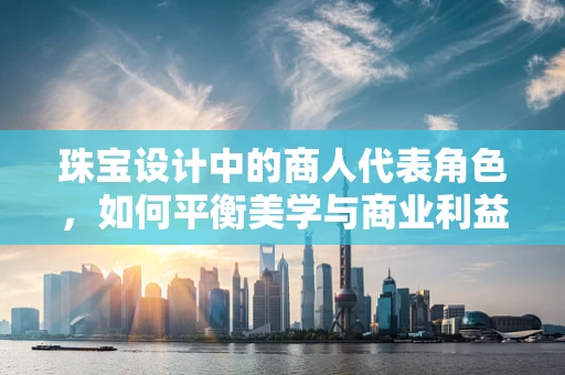 珠宝设计中的商人代表角色，如何平衡美学与商业利益？