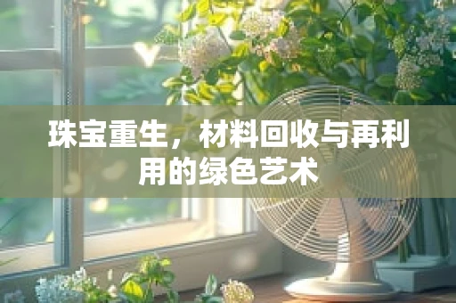 珠宝重生，材料回收与再利用的绿色艺术