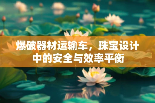 爆破器材运输车，珠宝设计中的安全与效率平衡