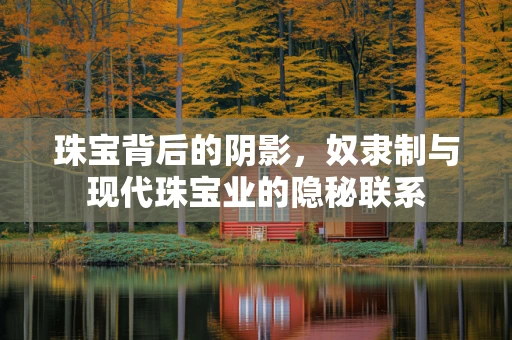 珠宝背后的阴影，奴隶制与现代珠宝业的隐秘联系