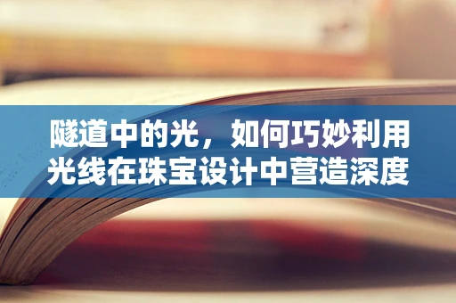 隧道中的光，如何巧妙利用光线在珠宝设计中营造深度感？