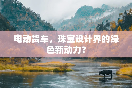 电动货车，珠宝设计界的绿色新动力？