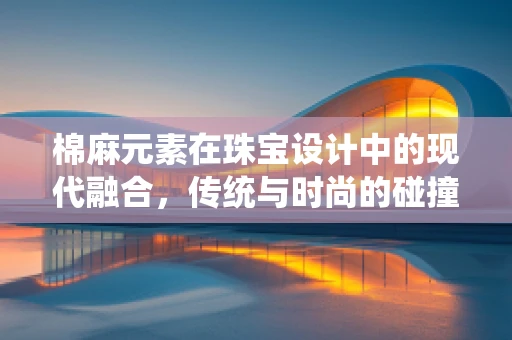 棉麻元素在珠宝设计中的现代融合，传统与时尚的碰撞