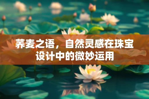 荞麦之语，自然灵感在珠宝设计中的微妙运用