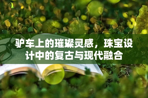 驴车上的璀璨灵感，珠宝设计中的复古与现代融合