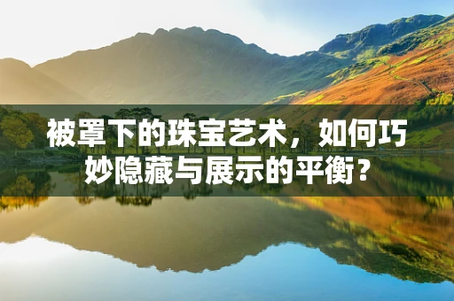 被罩下的珠宝艺术，如何巧妙隐藏与展示的平衡？