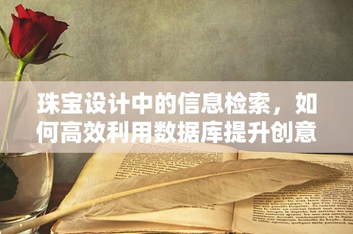 珠宝设计中的信息检索，如何高效利用数据库提升创意灵感？