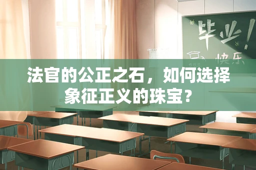 法官的公正之石，如何选择象征正义的珠宝？