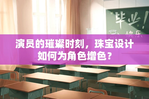 演员的璀璨时刻，珠宝设计如何为角色增色？