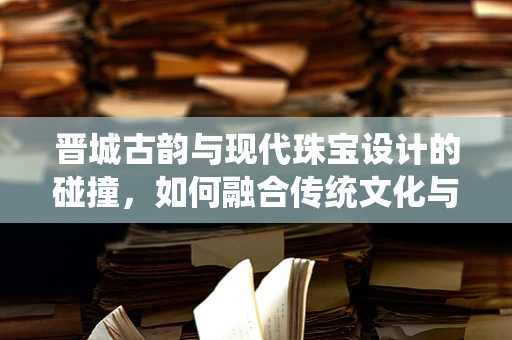 晋城古韵与现代珠宝设计的碰撞，如何融合传统文化与当代审美？