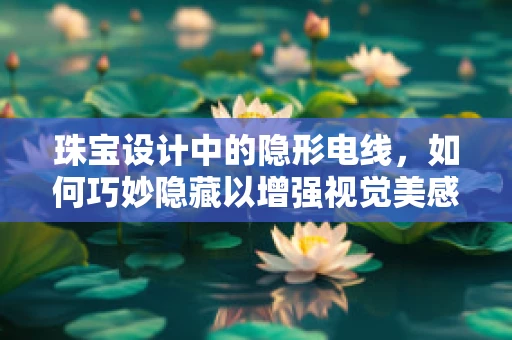 珠宝设计中的隐形电线，如何巧妙隐藏以增强视觉美感？