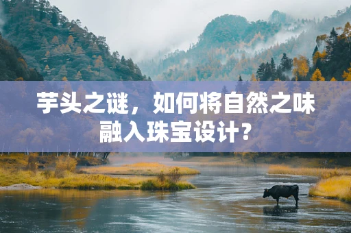 芋头之谜，如何将自然之味融入珠宝设计？
