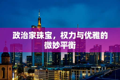 政治家珠宝，权力与优雅的微妙平衡