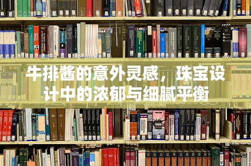牛排酱的意外灵感，珠宝设计中的浓郁与细腻平衡