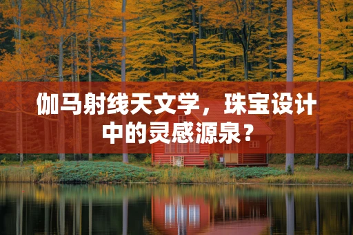 伽马射线天文学，珠宝设计中的灵感源泉？