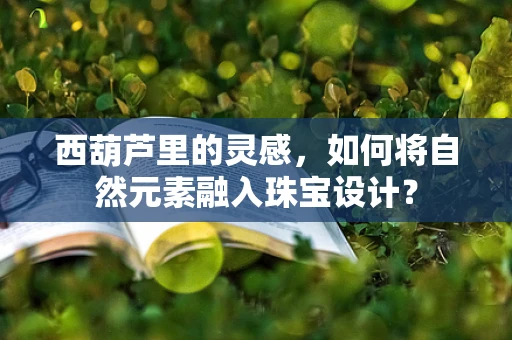 西葫芦里的灵感，如何将自然元素融入珠宝设计？