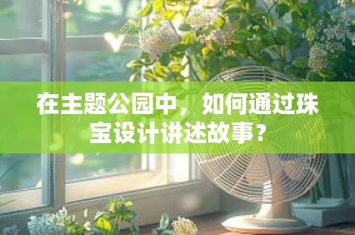 在主题公园中，如何通过珠宝设计讲述故事？