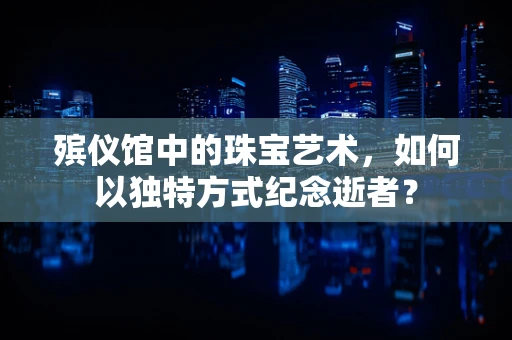 殡仪馆中的珠宝艺术，如何以独特方式纪念逝者？
