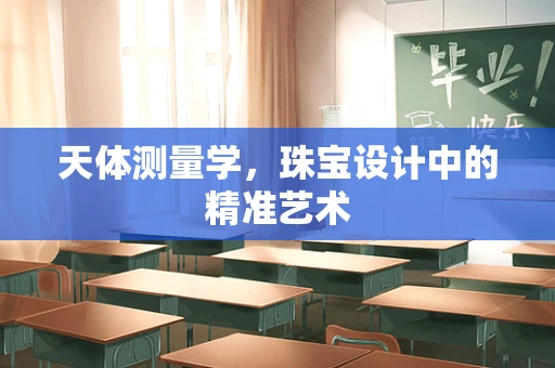 天体测量学，珠宝设计中的精准艺术