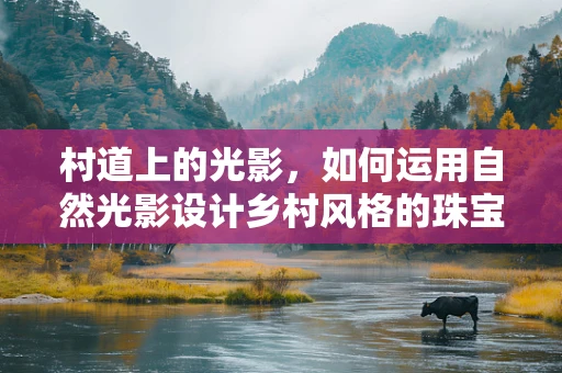 村道上的光影，如何运用自然光影设计乡村风格的珠宝？
