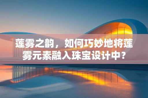 莲雾之韵，如何巧妙地将莲雾元素融入珠宝设计中？