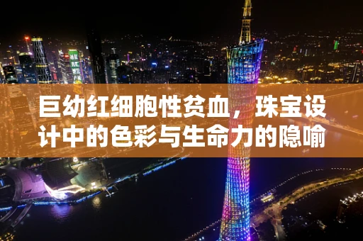 巨幼红细胞性贫血，珠宝设计中的色彩与生命力的隐喻