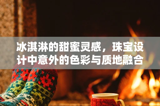 冰淇淋的甜蜜灵感，珠宝设计中意外的色彩与质地融合