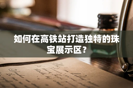 如何在高铁站打造独特的珠宝展示区？