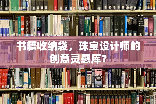 书籍收纳袋，珠宝设计师的创意灵感库？
