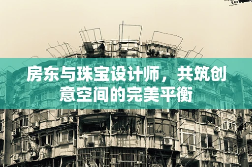 房东与珠宝设计师，共筑创意空间的完美平衡