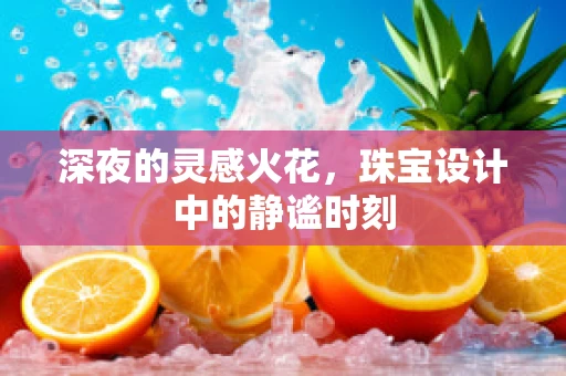 深夜的灵感火花，珠宝设计中的静谧时刻