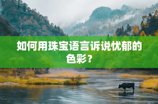 如何用珠宝语言诉说忧郁的色彩？