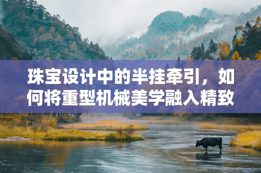 珠宝设计中的半挂牵引，如何将重型机械美学融入精致珠宝？