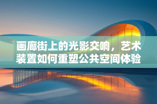 画廊街上的光影交响，艺术装置如何重塑公共空间体验？