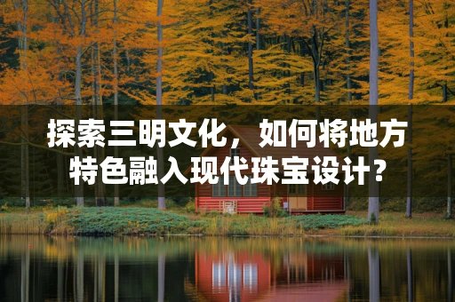 探索三明文化，如何将地方特色融入现代珠宝设计？