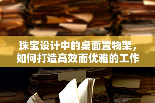 珠宝设计中的桌面置物架，如何打造高效而优雅的工作空间？