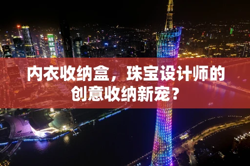 内衣收纳盒，珠宝设计师的创意收纳新宠？