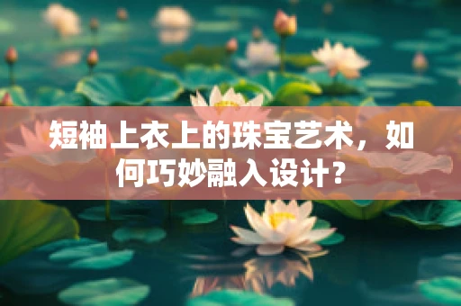 短袖上衣上的珠宝艺术，如何巧妙融入设计？