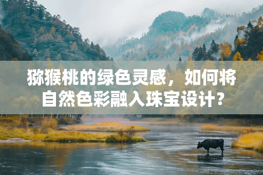 猕猴桃的绿色灵感，如何将自然色彩融入珠宝设计？