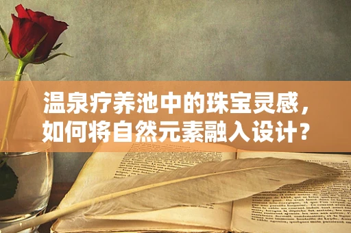 温泉疗养池中的珠宝灵感，如何将自然元素融入设计？