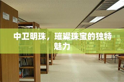 中卫明珠，璀璨珠宝的独特魅力