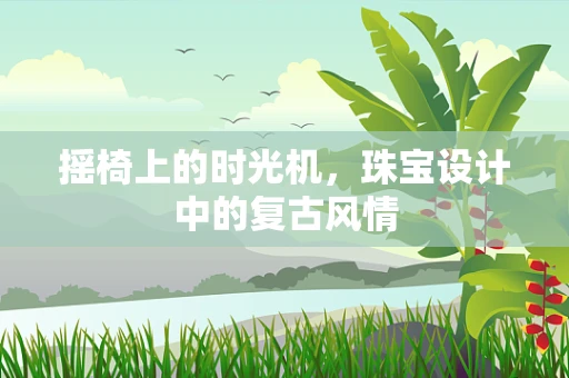 摇椅上的时光机，珠宝设计中的复古风情
