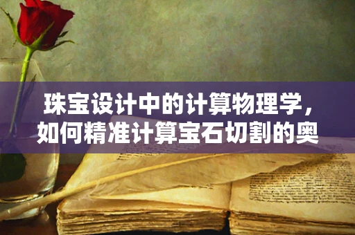 珠宝设计中的计算物理学，如何精准计算宝石切割的奥秘？