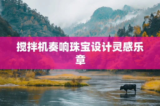 搅拌机奏响珠宝设计灵感乐章