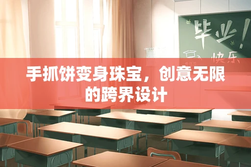 手抓饼变身珠宝，创意无限的跨界设计